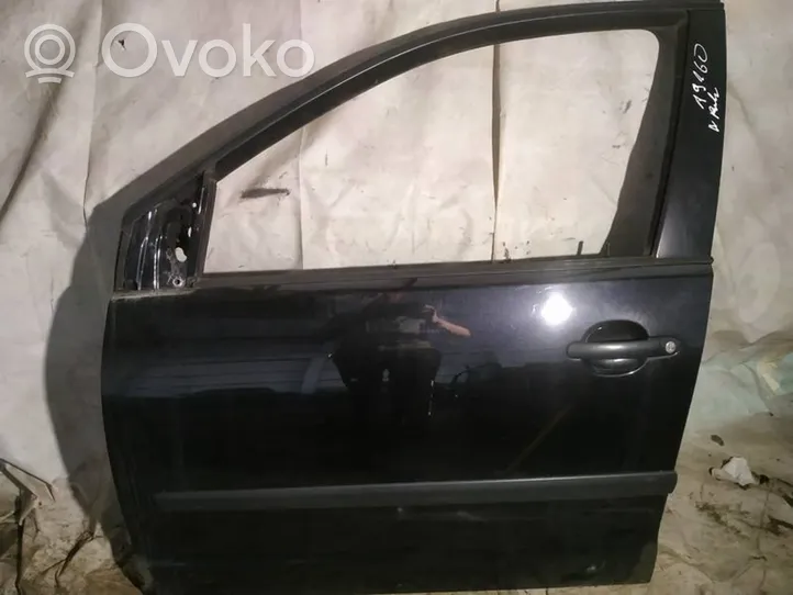 Volkswagen Polo IV 9N3 Front door juodos