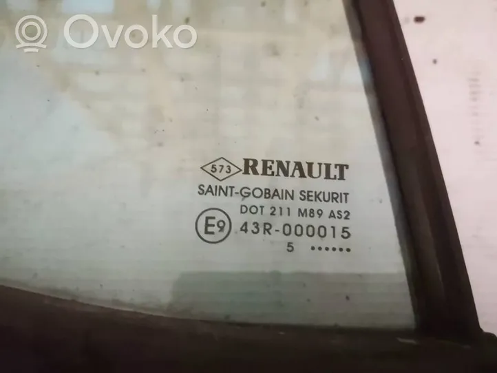 Renault Modus Rear vent window glass 