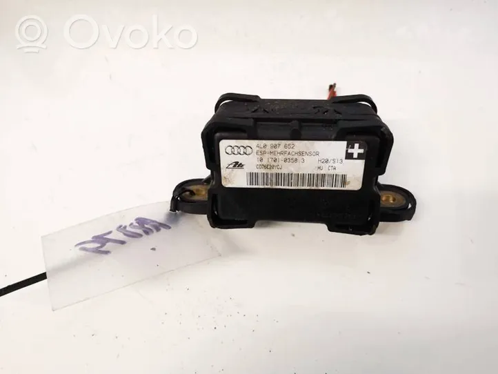 Audi Q7 4L ESP acceleration yaw rate sensor 4l0907652