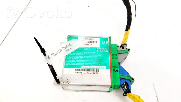 Fiat Punto (188) Airbag control unit/module 51754872