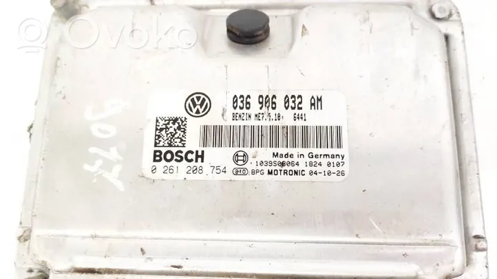 Volkswagen Tiguan Sterownik / Moduł ECU 036906032AM