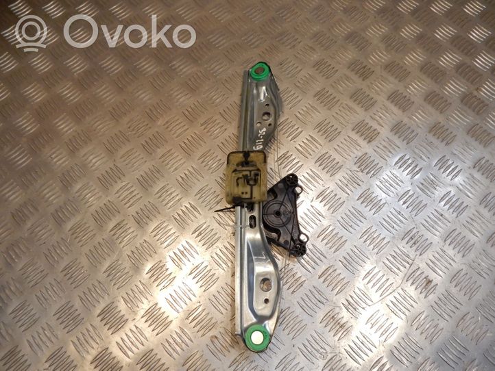 Volvo S80 Mechanizm podnoszenia szyby tylnej bez silnika 910490104