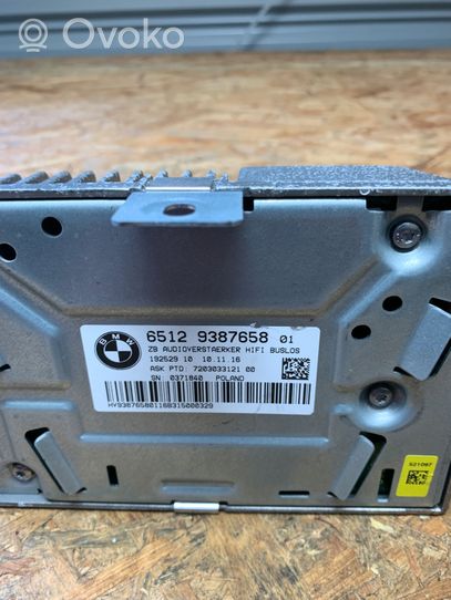 BMW 3 F30 F35 F31 Amplificatore 9387658