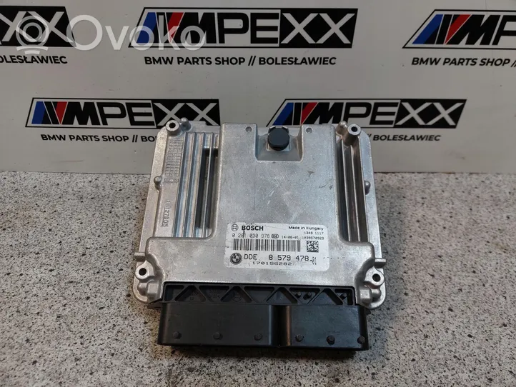 BMW 1 F20 F21 Komputer / Sterownik ECU silnika DDE8579478-01