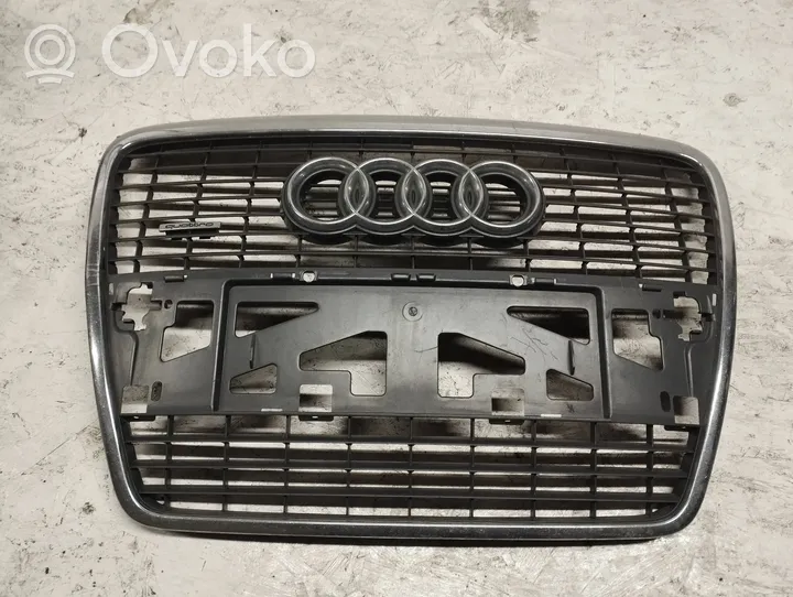 Audi A6 S6 C6 4F Grille calandre supérieure de pare-chocs avant 4F0853651