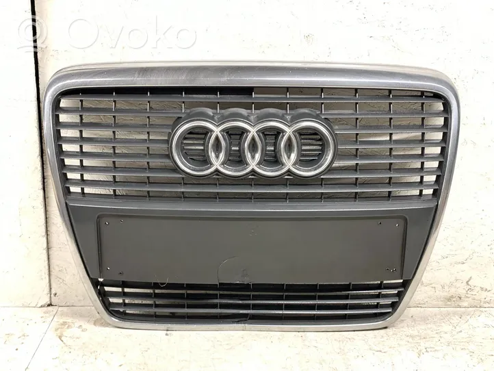 Audi A6 S6 C6 4F Rejilla superior del radiador del parachoques delantero 4F0853651S