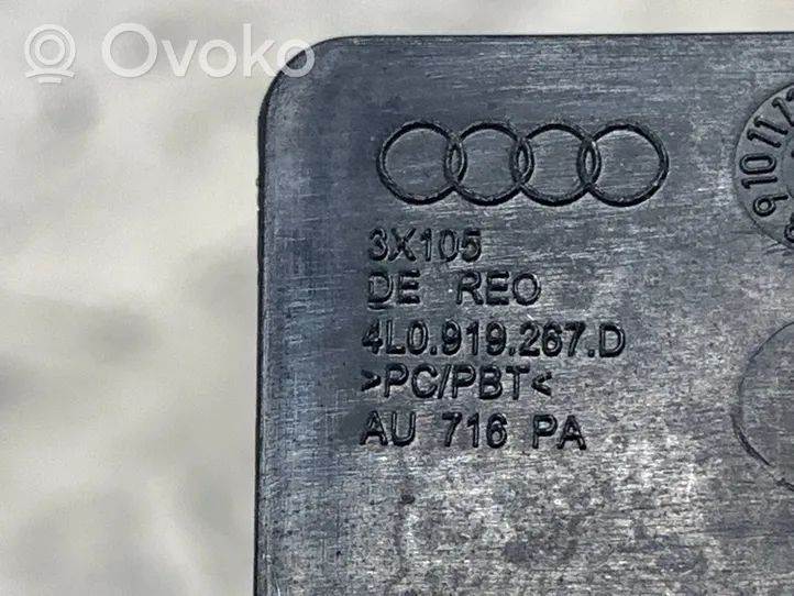 Audi Q7 4L Uchwyt przedniego czujnika parkowania PDC 4L0919267D