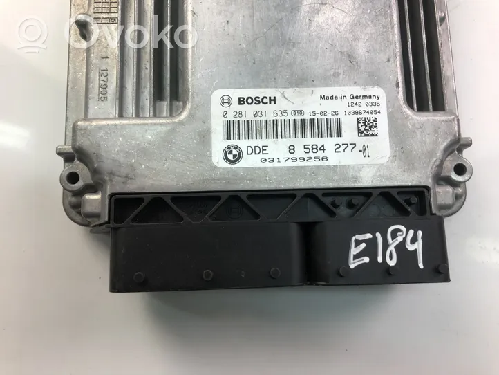 BMW 1 F20 F21 Centralina/modulo motore ECU 8584277