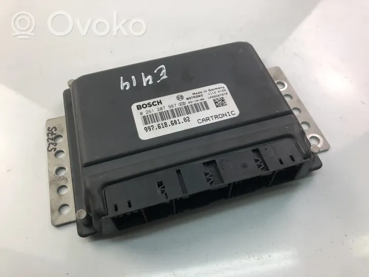 Porsche 911 997 Unidad de control/módulo ECU del motor 99761860102