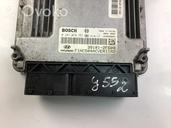 Hyundai Santa Fe Centralina/modulo motore ECU 391012F600