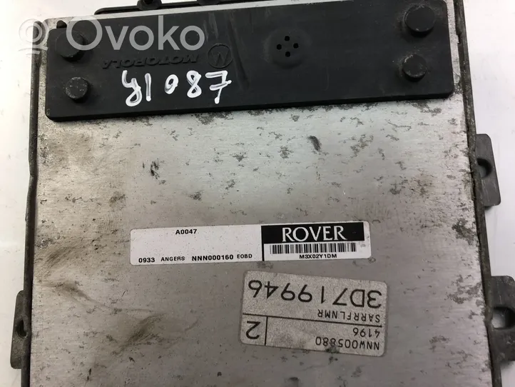 Rover 25 Komputer / Sterownik ECU silnika NNN000160