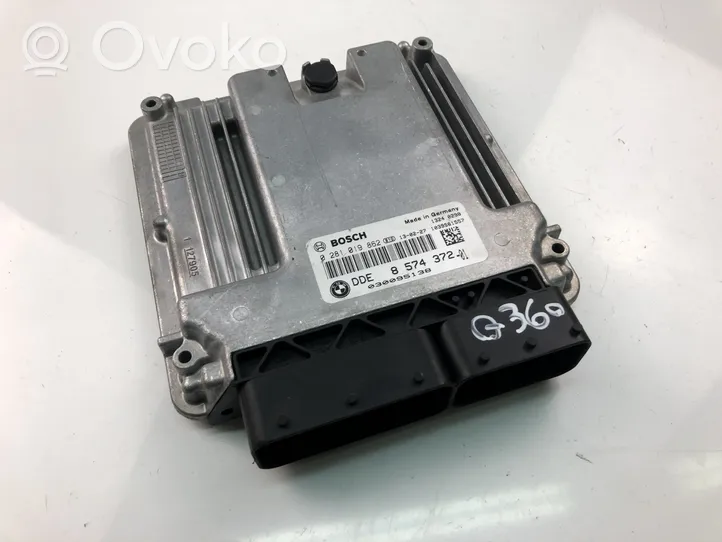 BMW 3 F30 F35 F31 Unité de commande, module ECU de moteur 8574372