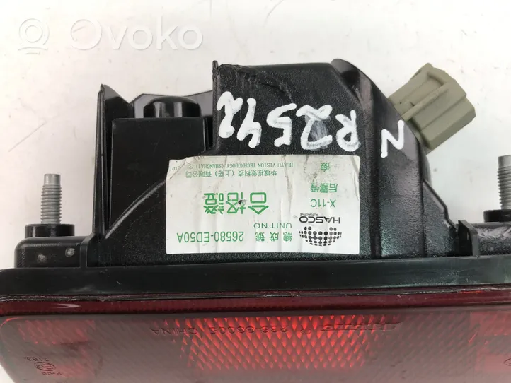 Nissan Juke I F15 Lampy tylnej klapy bagażnika 26580ED50A