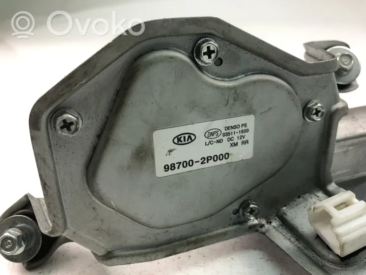 KIA Sorento Motor del limpiaparabrisas 987002P000