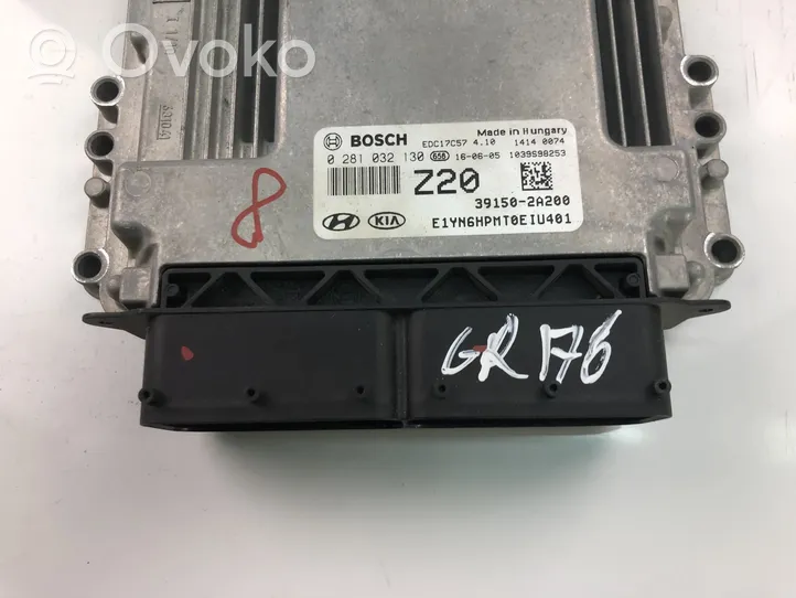 KIA Venga Unité de commande, module ECU de moteur 391502A200