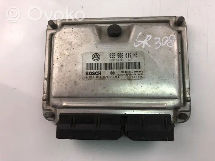 Seat Cordoba (6K) Komputer / Sterownik ECU silnika 038906019NE