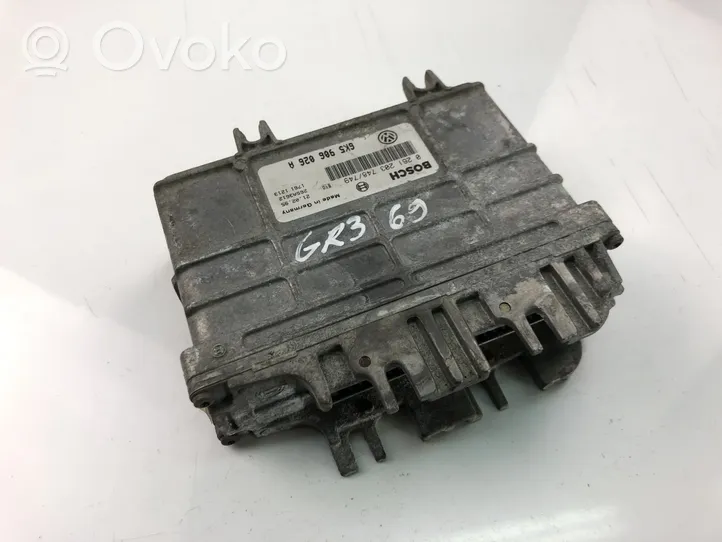 Seat Ibiza II (6k) Unité de commande, module ECU de moteur 6K5906026A