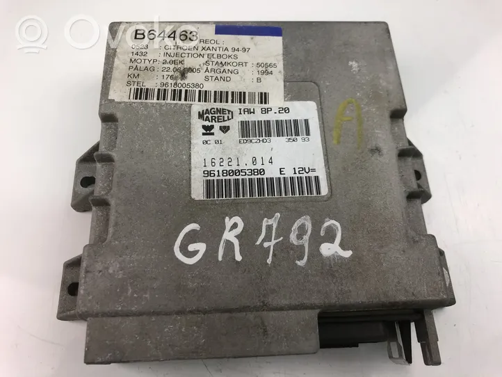 Citroen Xantia Centralina/modulo motore ECU 9618005380