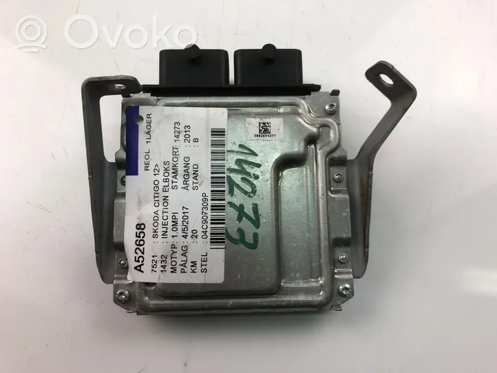 Skoda Citigo Komputer / Sterownik ECU silnika 04C907309P