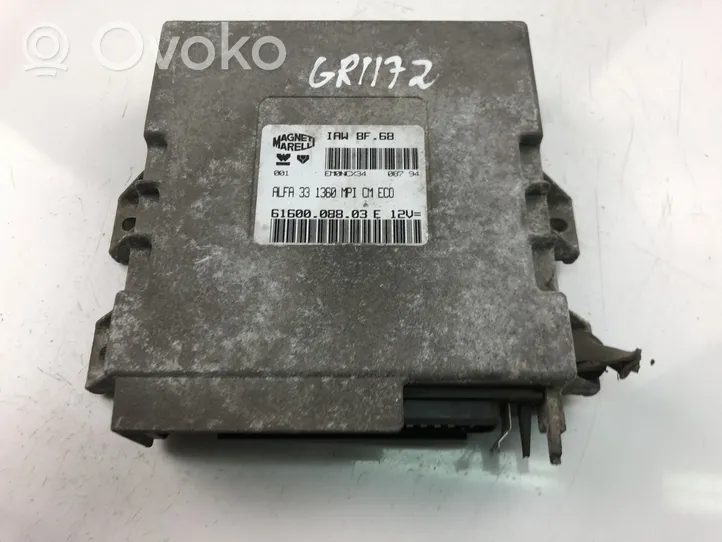 Alfa Romeo 164 Centralina/modulo motore ECU 6160008803E