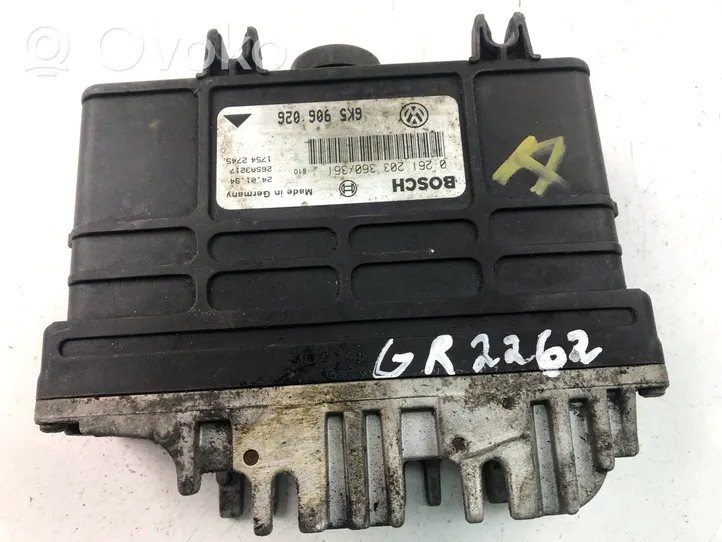 Seat Ibiza II (6k) Komputer / Sterownik ECU silnika 6K5906026