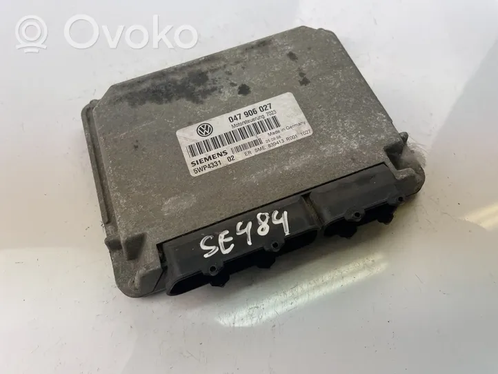 Seat Arosa Unité de commande, module ECU de moteur 047906027