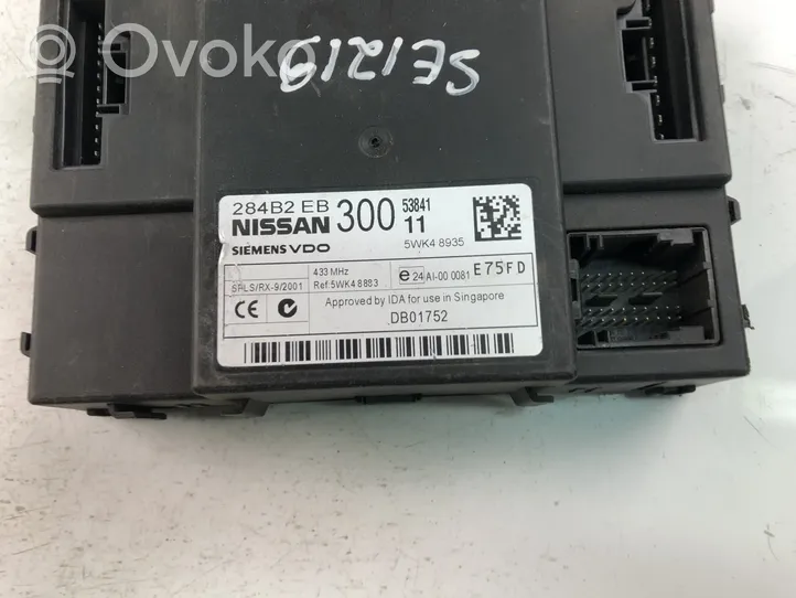 Nissan NP300 Central body control module 284B2EB300