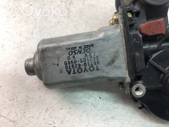 Toyota RAV 4 (XA20) Moteur de lève-vitre de porte avant 8571042070