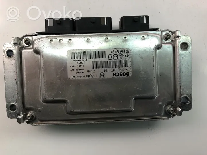 Peugeot 307 Galios (ECU) modulis 9650346080