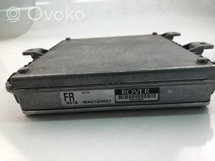 Rover 45 Unité de commande, module ECU de moteur MKC104001