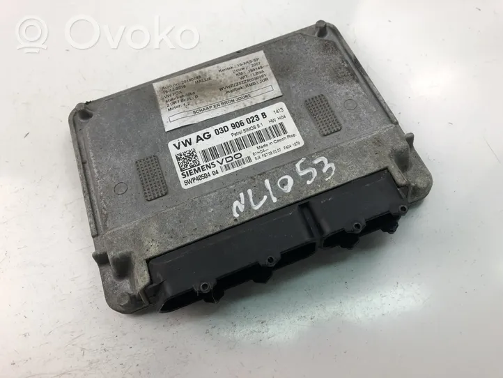 Volkswagen Fox Unité de commande, module ECU de moteur 03D906023B