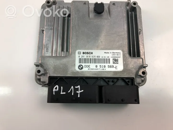 BMW 1 F20 F21 Centralina/modulo motore ECU 8518569