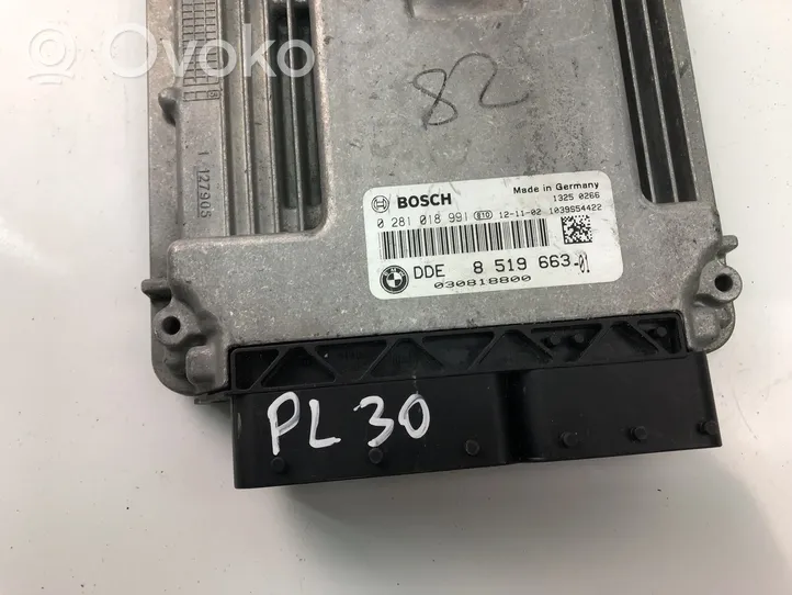 Mini Cooper Countryman R60 Centralina/modulo motore ECU 8519663