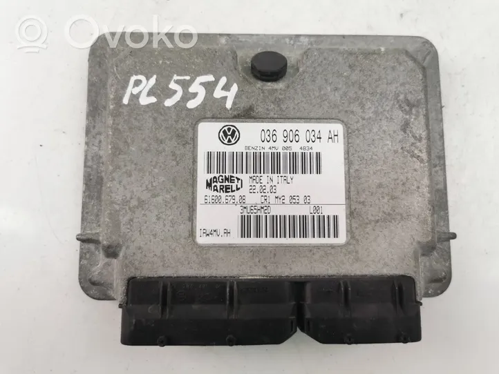 Seat Cordoba (6K) Komputer / Sterownik ECU silnika 036906034AH