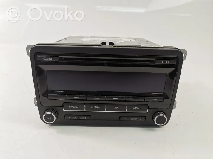Volkswagen Polo V 6R Panel / Radioodtwarzacz CD/DVD/GPS 5M0035186J