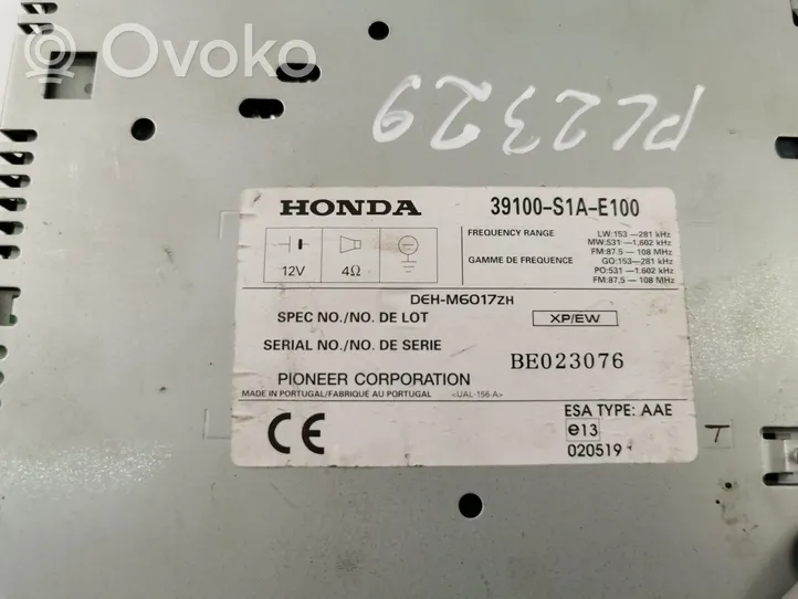Honda CR-V Panel / Radioodtwarzacz CD/DVD/GPS 39100S1AE100