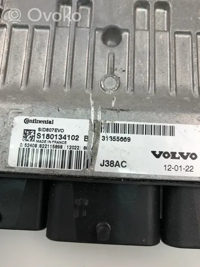 Volvo V70 Komputer / Sterownik ECU silnika 31355669