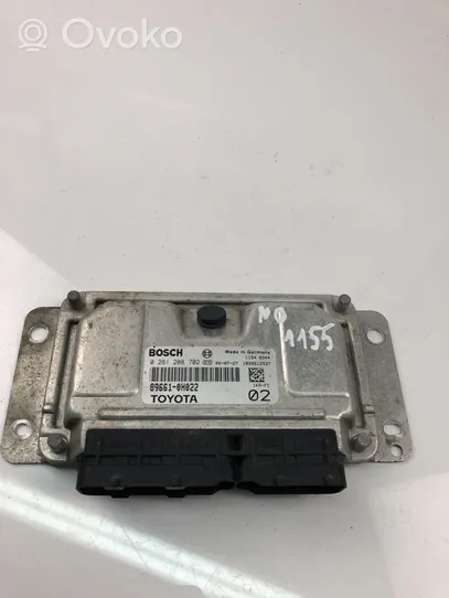 Toyota Aygo AB10 Komputer / Sterownik ECU silnika 896610H022