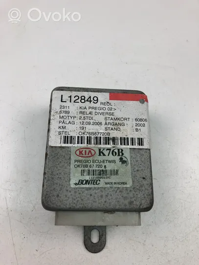 KIA Pregio Muut ohjainlaitteet/moduulit 0K76B67720B