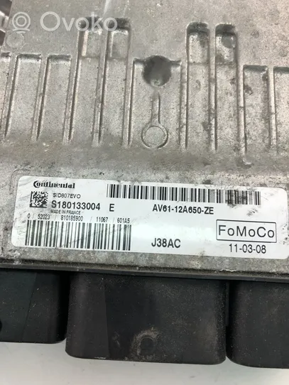 Ford C-MAX II Unité de commande, module ECU de moteur AV6112A650ZE