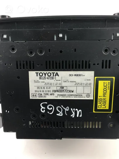 Toyota Prius (NHW20) Panel / Radioodtwarzacz CD/DVD/GPS 8612047230