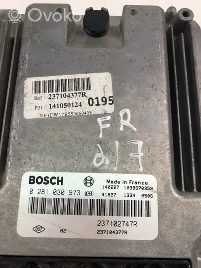 Renault Kangoo I Centralina/modulo motore ECU 237102747R