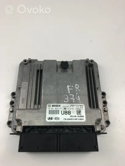 KIA Ceed Unité de commande, module ECU de moteur 391402A880