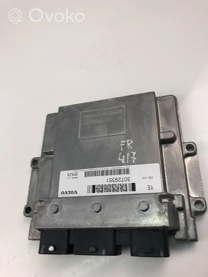 Volvo S80 Komputer / Sterownik ECU silnika 30729351