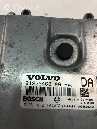 Volvo XC90 Komputer / Sterownik ECU silnika 31272463AA