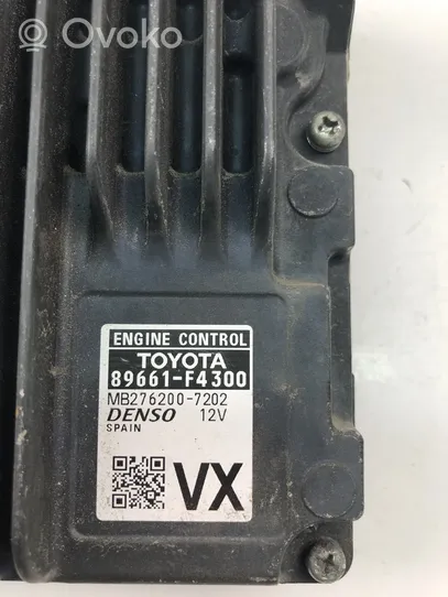 Toyota C-HR Unité de commande, module ECU de moteur 89661F4300