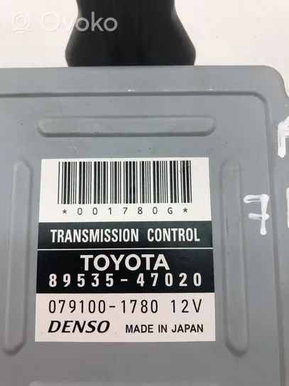 Toyota Prius (NHW20) Pavarų dėžės valdymo blokas 8953547020