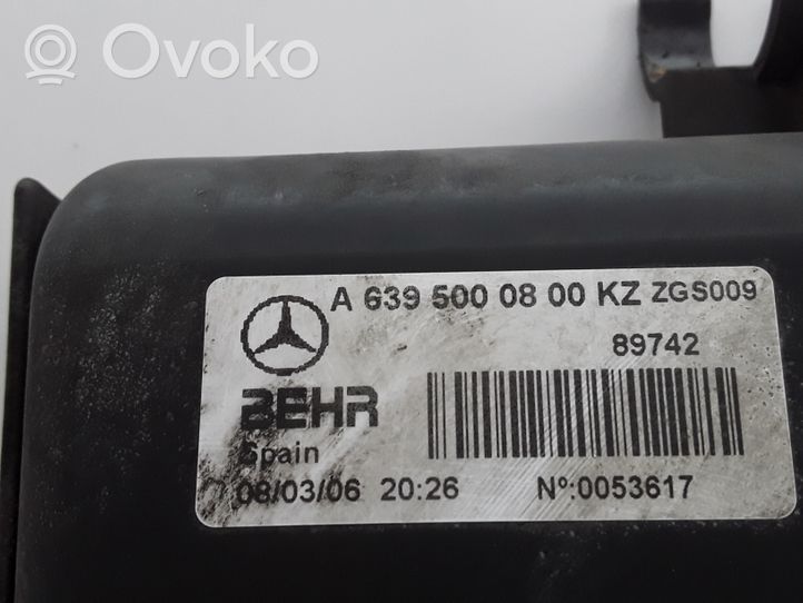 Mercedes-Benz Vito Viano W639 Jäähdyttimen lista A6395000800