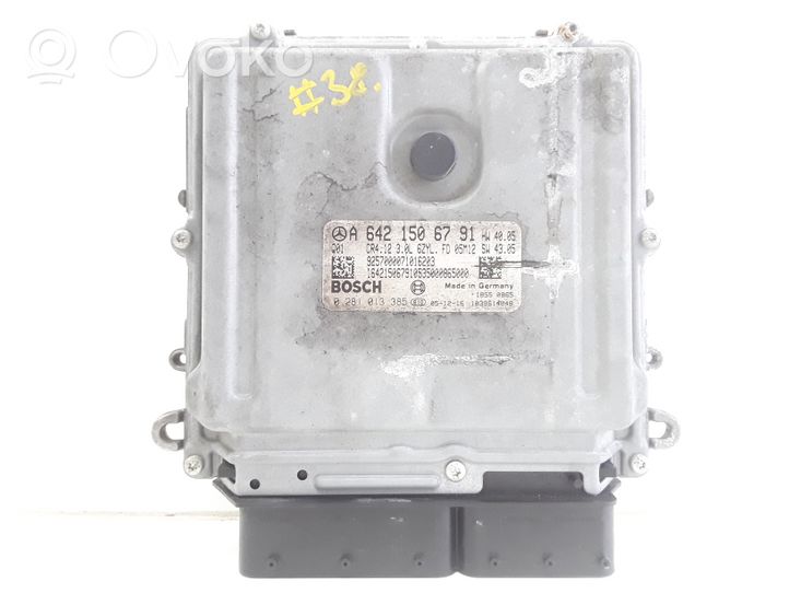 Mercedes-Benz R W251 Engine ECU kit and lock set A6421506791