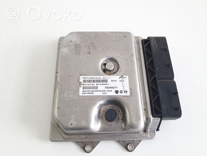 Fiat Punto (199) Calculateur moteur ECU 55249211